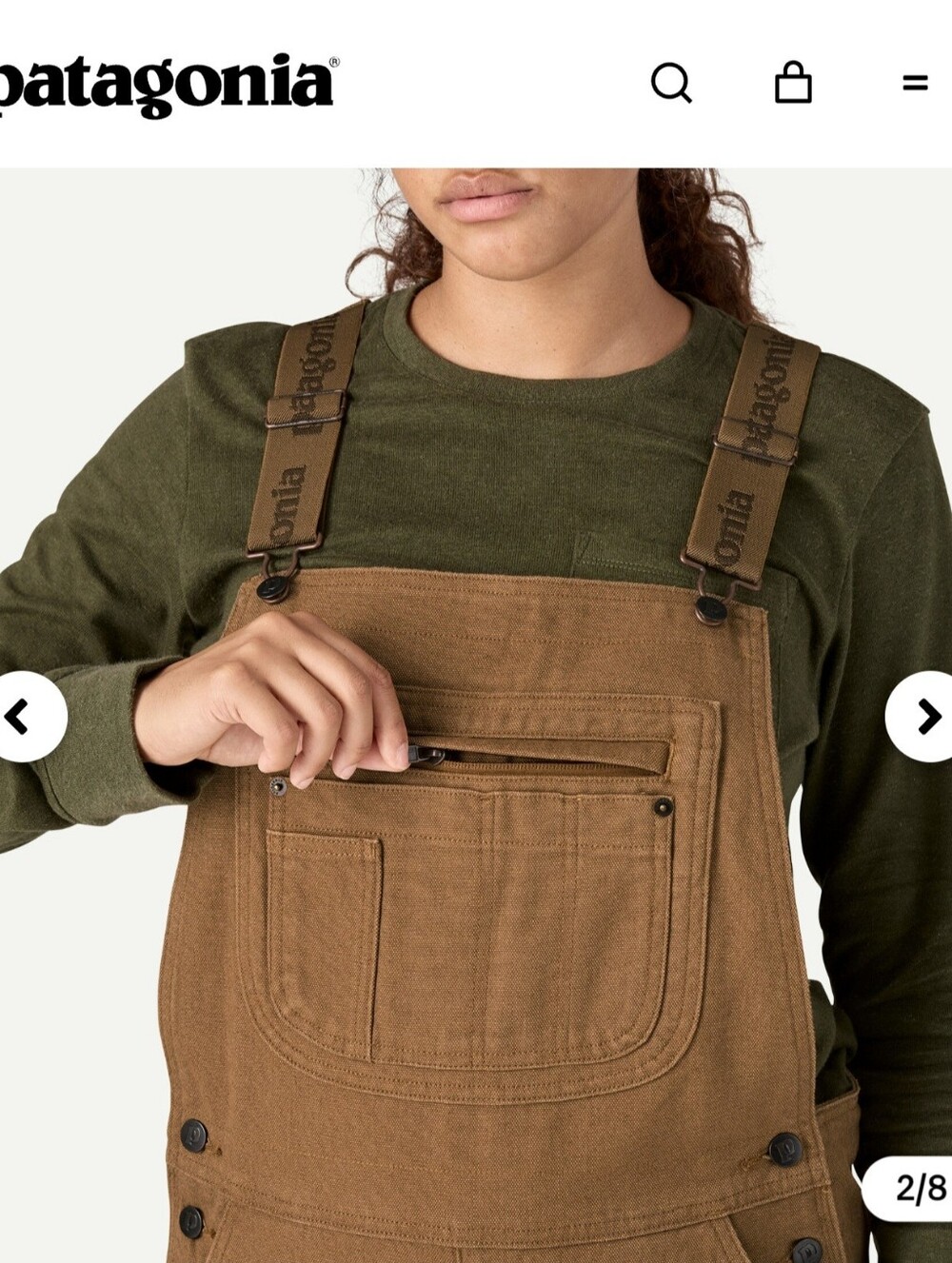 Patagonia Iron Forge Bib Overalls - Picture 3 of 7